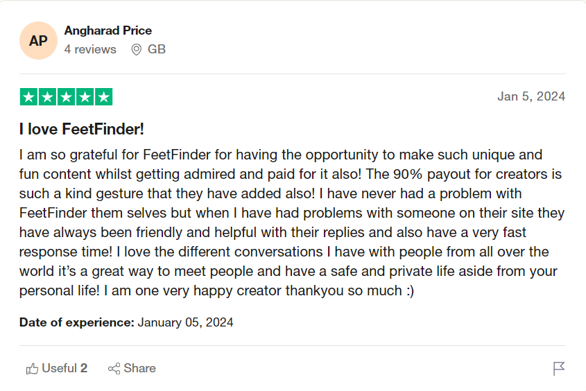 FeetFinder Reviews
